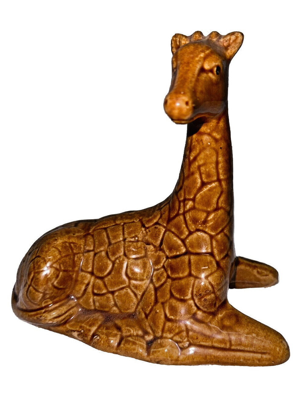 Vintage Giraffe Ceramic K’s Collection Figurine Pottery Decor African Animal